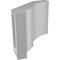 Ekena Millwork 5-in. W x 6-in. D x 6-in. H Balboa Architectural Grade PVC Knee Brace BRCP05X06X06BOA - alternate 5